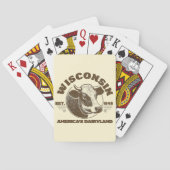 Wisconsin Pokerkaarten (Achterkant)