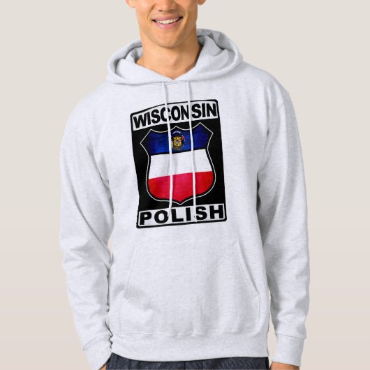 Wisconsin Pools-Amerikaans Hoodie (Voorkant)