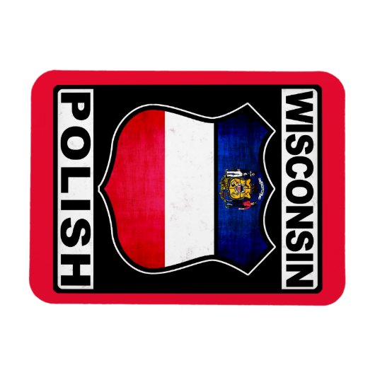 Wisconsin Pools-Amerikaans Magneet (Horizontaal)