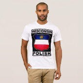 Wisconsin Pools-Amerikaans T-shirt (Voorkant volledig)