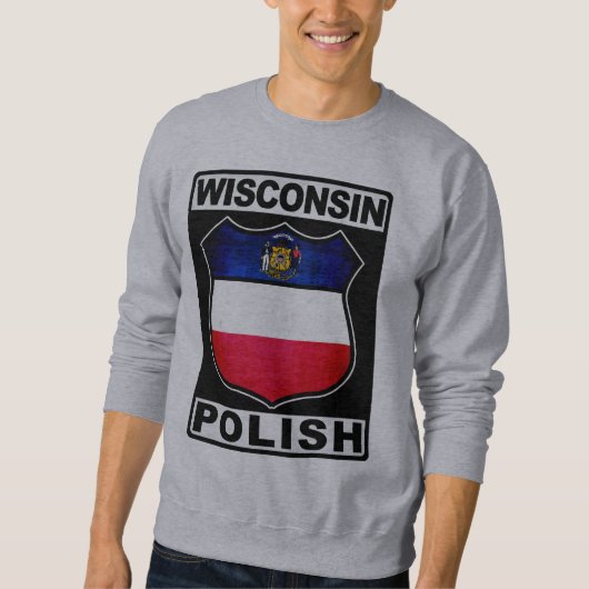 Wisconsin Pools-Amerikaans Zweater Trui (Voorkant)