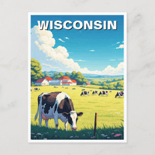 Wisconsin reizen briefkaart