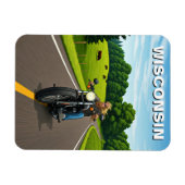 Wisconsin reizen magneet (Horizontaal)