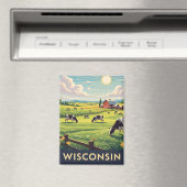  Wisconsin reizen Magneet (Insitu (Vaatwasser))