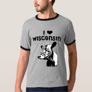 Wisconsin Ringer T-shirt