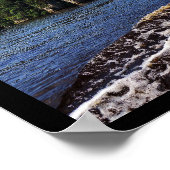 Wisconsin River Waves Poster (Hoek)