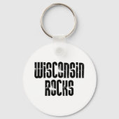 Wisconsin Rocks Sleutelhanger (Voorkant)
