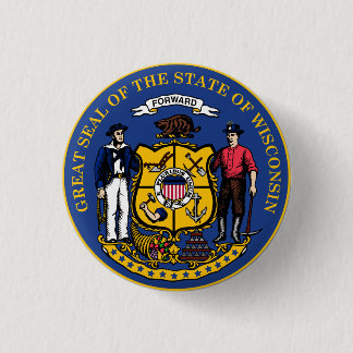 Wisconsin Ronde Button 3,2 Cm