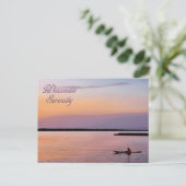 Wisconsin Serenity Briefkaart (Staand voorkant)