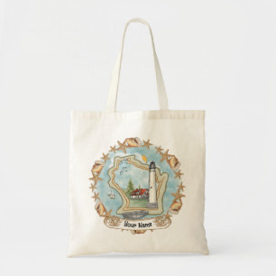 Wisconsin Shells Vuurtoren Tote Bag