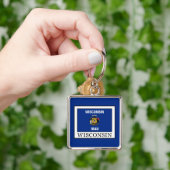 Wisconsin Sleutelhanger (Hand)