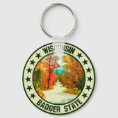 Wisconsin Sleutelhanger (Voorkant)
