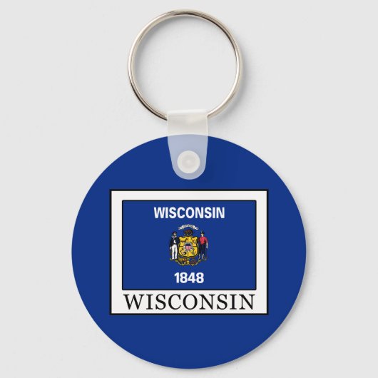 Wisconsin Sleutelhanger (Voorkant)