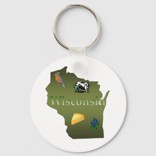 Wisconsin Sleutelhanger