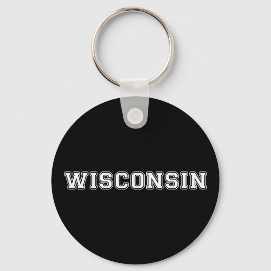 Wisconsin Sleutelhanger (Voorkant)