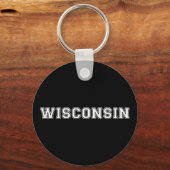 Wisconsin Sleutelhanger (Voorkant)