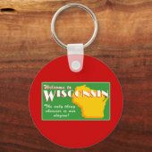 Wisconsin Sleutelhanger (Voorkant)