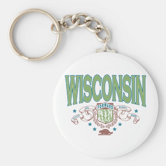 Wisconsin Sleutelhanger (Voorkant)