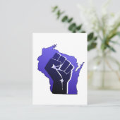 Wisconsin Solidarity First Briefkaart (Staand voorkant)