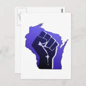 Wisconsin Solidarity First Briefkaart (Voorkant / Achterkant)
