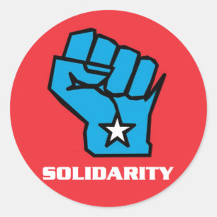 Wisconsin Solidarity First Ronde Sticker