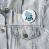 Wisconsin Solidarity Ronde Button 5,7 Cm (In situ)