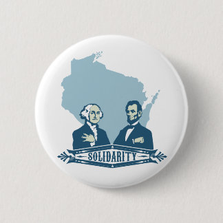 Wisconsin Solidarity Ronde Button 5,7 Cm