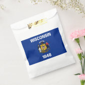 Wisconsin Staatsvlag Bedankzakje (Gezegeld)