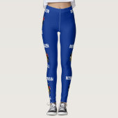Wisconsin Staatsvlag Leggings (Voorkant)