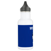 Wisconsin Staatsvlag Waterfles (Links)