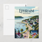 Wisconsin Stad USA Briefkaart (Voorkant / Achterkant)