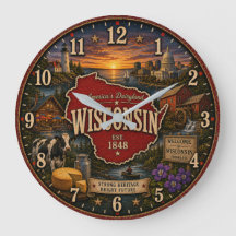 Wisconsin State America's Dairyland