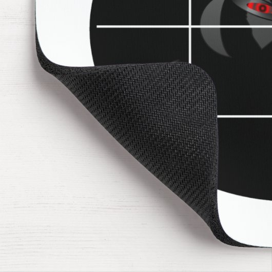 Wisconsin State Badger Design Muismat (Hoek)