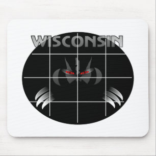Wisconsin State Badger Design Muismat