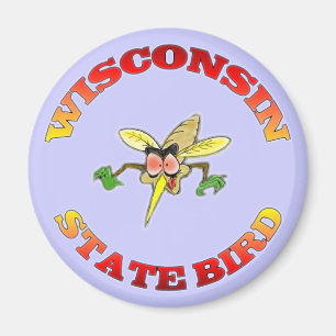 Wisconsin State Bird Magneet