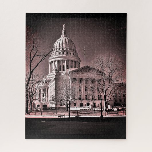 Wisconsin State Capitol Building Legpuzzel (Verticaal)