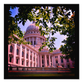 Wisconsin State Capitol Foto Afdruk
