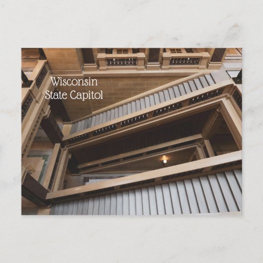 Wisconsin State Capitol Interior Briefkaart (Voorkant)