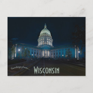 Wisconsin State Capitol Madison Wisconsin Briefkaart
