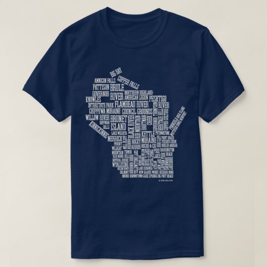 Wisconsin State Parks WisKid T-shirt (Design voorkant)