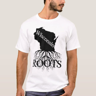 Wisconsin State Roots Women's of Mannen T-shirt
