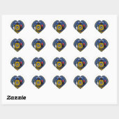 Wisconsin State Seal - Hart Sticker (Vel)