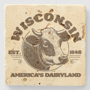  Wisconsin Stenen Onderzetter
