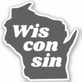 Wisconsin Sticker (Voorkant)