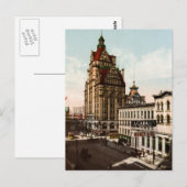 Wisconsin Street Milwaukee Briefkaart (Voorkant / Achterkant)