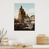 Wisconsin Street Milwaukee Poster (Keuken)