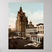 Wisconsin Street Milwaukee Poster (Voorkant)