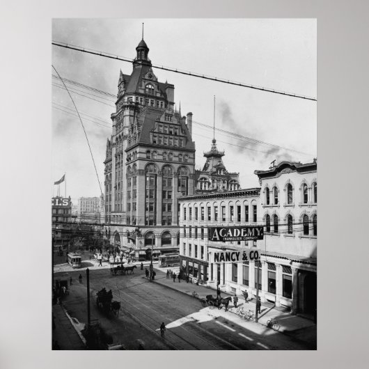 Wisconsin Street Poster (Voorkant)