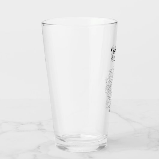 Wisconsin Supper Club ThMED Beer Glass Glas (Rechts)