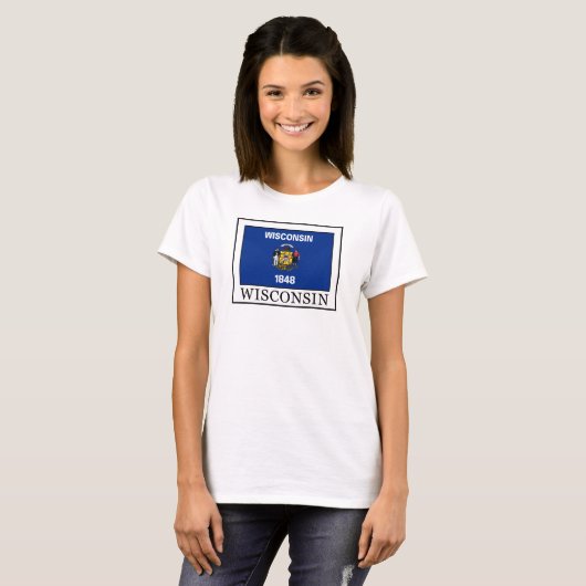 Wisconsin T-shirt (Voorkant volledig)
